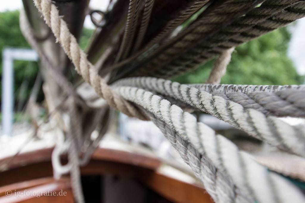 Merles Boot vor Anker