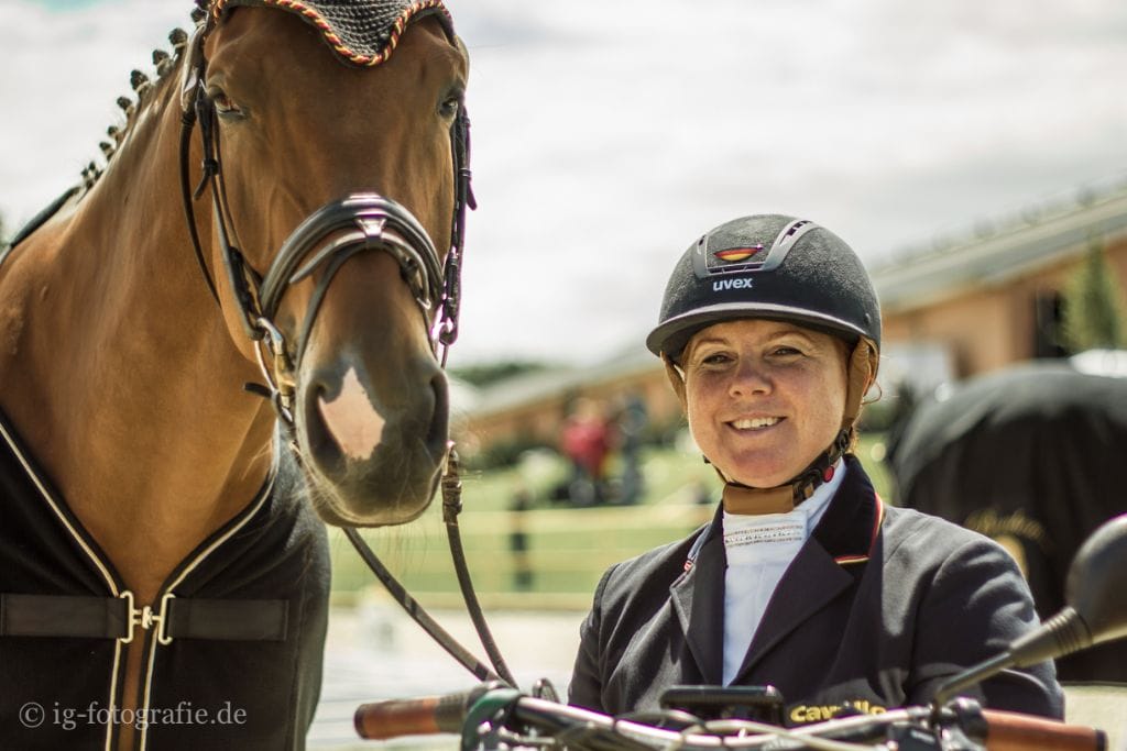 Angelika Trabert Gestüt Bonhomme Deutsche Meisterschaft Para-Dressur