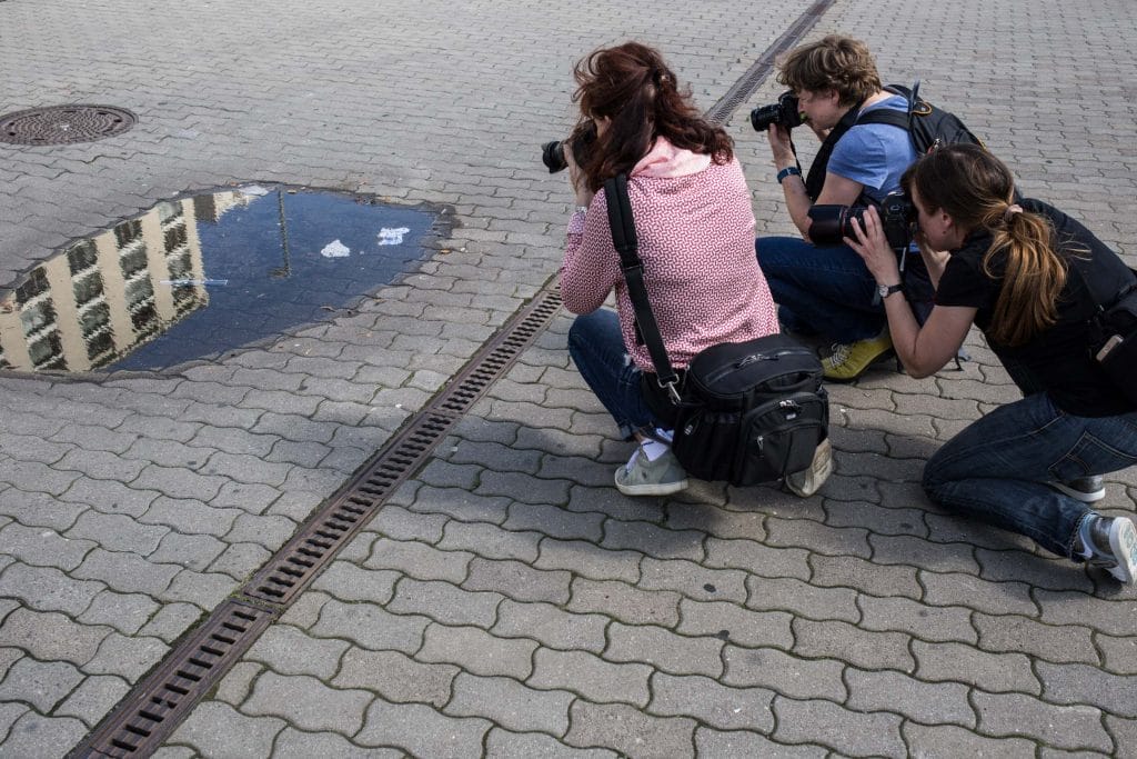 In kleinen Gruppe sind wir zusammen unterwegs