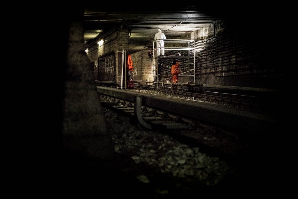 Tiefenwirkung in der Fotografie - Nord-Sued-Tunnel-9970