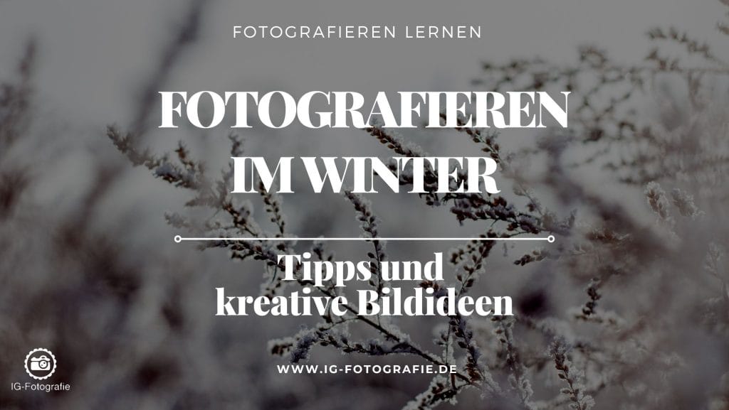 Fotografieren im Winter - Kreative Fotoideen